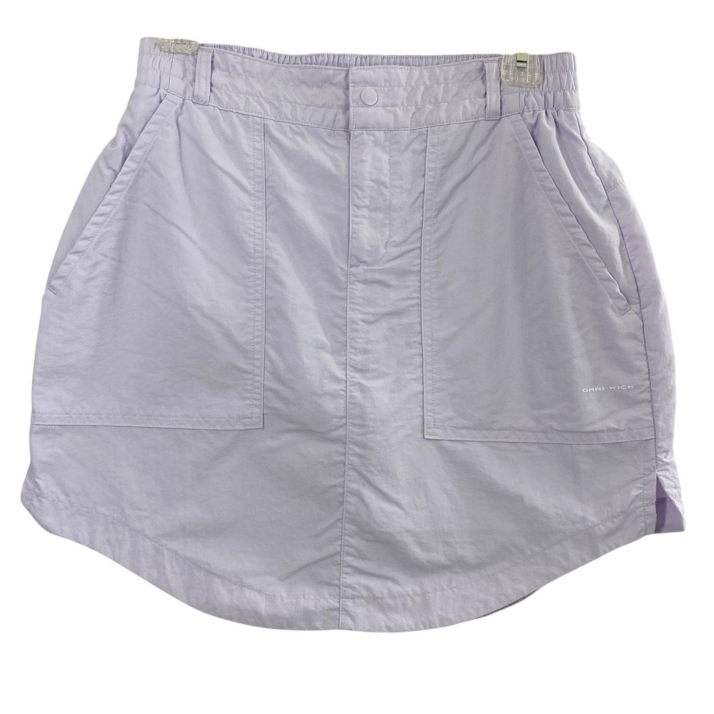 Columbia Omni-Wick Skort Women Small Golf Skirt Lavender Purple Athletic Tennis